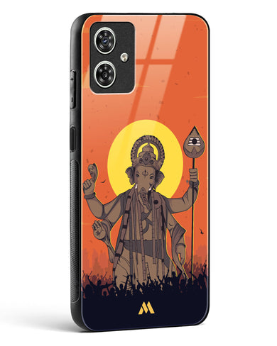 Ganesh Utsav Glass Case Phone Cover (Motorola)