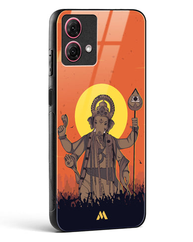 Ganesh Utsav Glass Case Phone Cover (Motorola)