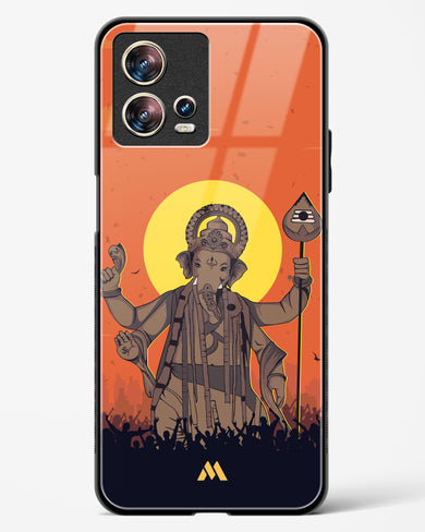 Ganesh Utsav Glass Case Phone Cover (Motorola)