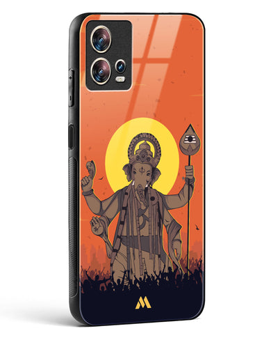 Ganesh Utsav Glass Case Phone Cover (Motorola)