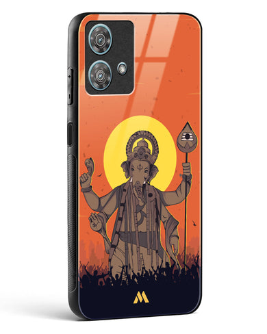 Ganesh Utsav Glass Case Phone Cover (Motorola)