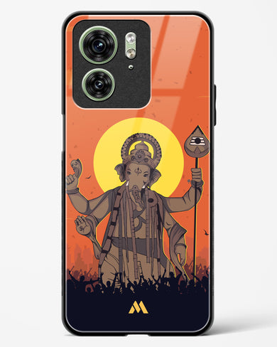 Ganesh Utsav Glass Case Phone Cover (Motorola)