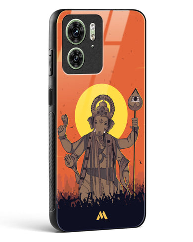 Ganesh Utsav Glass Case Phone Cover (Motorola)