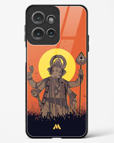 Ganesh Utsav Glass Case Phone Cover (Motorola)