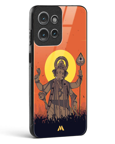 Ganesh Utsav Glass Case Phone Cover (Motorola)