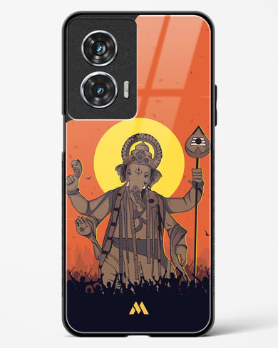 Ganesh Utsav Glass Case Phone Cover (Motorola)