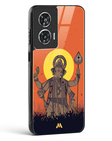 Ganesh Utsav Glass Case Phone Cover (Motorola)