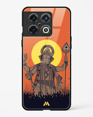 Ganesh Utsav Glass Case Phone Cover-(OnePlus)