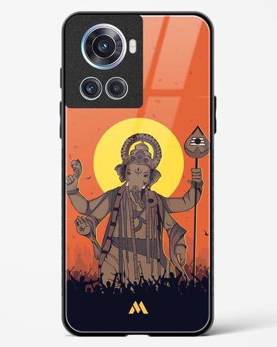 Ganesh Utsav Glass Case Phone Cover (OnePlus)