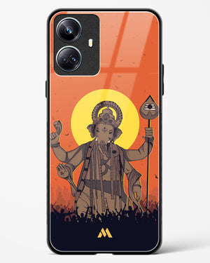 Ganesh Utsav Glass Case Phone Cover (Realme)