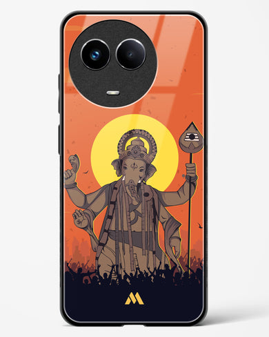 Ganesh Utsav Glass Case Phone Cover-(Realme)