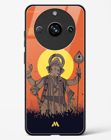 Ganesh Utsav Glass Case Phone Cover-(Realme)