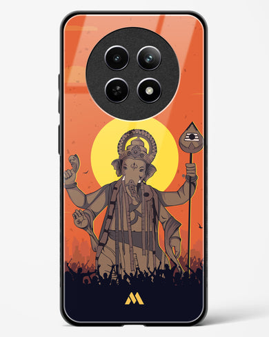 Ganesh Utsav Glass Case Phone Cover (Realme)