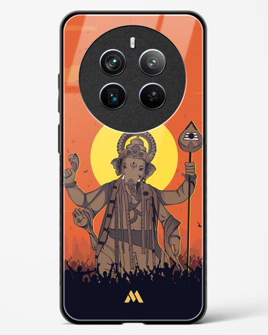 Ganesh Utsav Glass Case Phone Cover (Realme)