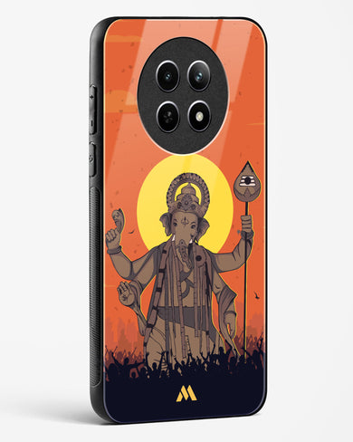 Ganesh Utsav Glass Case Phone Cover (Realme)