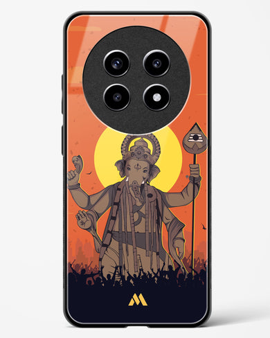 Ganesh Utsav Glass Case Phone Cover (Realme)