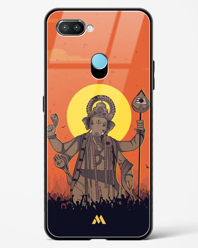 Ganesh Utsav Glass Case Phone Cover (Realme)