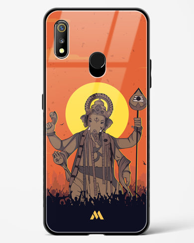 Ganesh Utsav Glass Case Phone Cover-(Realme)