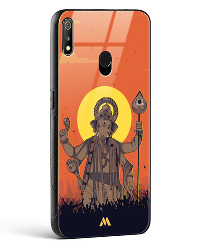 Ganesh Utsav Glass Case Phone Cover-(Realme)