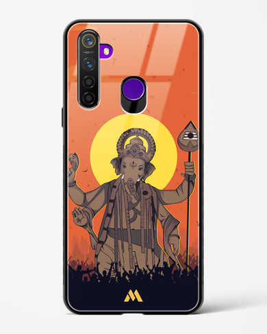 Ganesh Utsav Glass Case Phone Cover-(Realme)