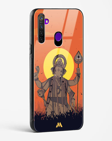 Ganesh Utsav Glass Case Phone Cover-(Realme)