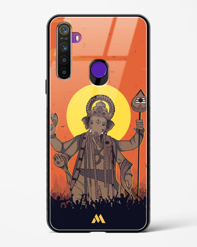 Ganesh Utsav Glass Case Phone Cover-(Realme)