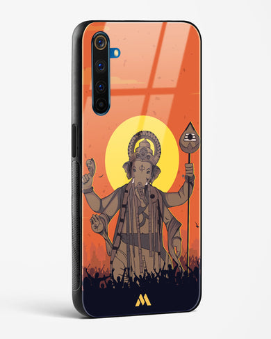 Ganesh Utsav Glass Case Phone Cover-(Realme)