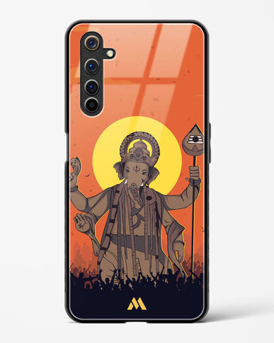 Ganesh Utsav Glass Case Phone Cover-(Realme)