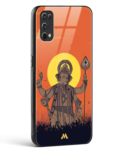 Ganesh Utsav Glass Case Phone Cover-(Realme)