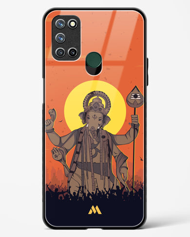 Ganesh Utsav Glass Case Phone Cover-(Realme)