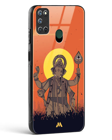 Ganesh Utsav Glass Case Phone Cover-(Realme)