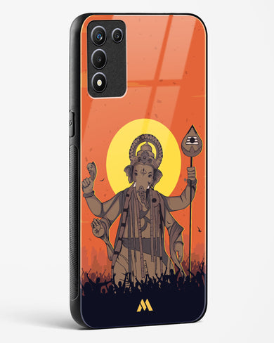 Ganesh Utsav Glass Case Phone Cover-(Realme)