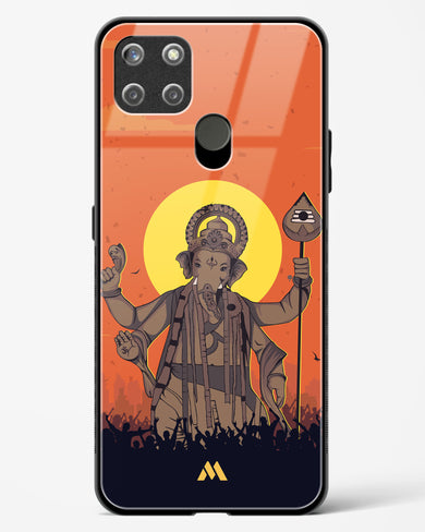 Ganesh Utsav Glass Case Phone Cover (Realme)