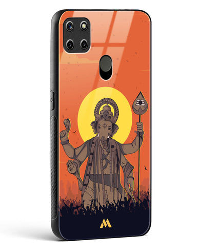 Ganesh Utsav Glass Case Phone Cover (Realme)