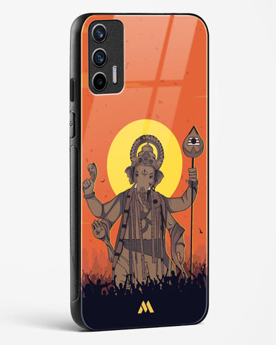 Ganesh Utsav Glass Case Phone Cover-(Realme)