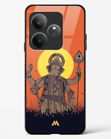 Ganesh Utsav Glass Case Phone Cover (Realme)