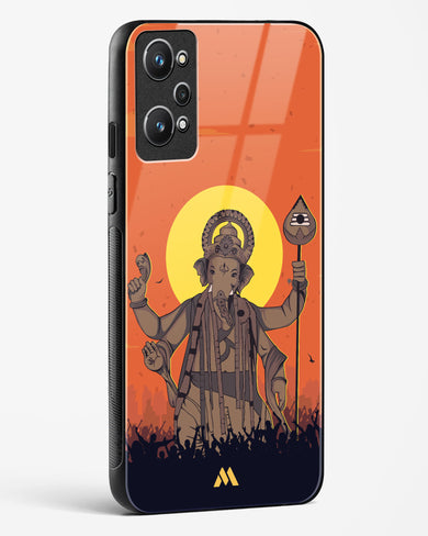 Ganesh Utsav Glass Case Phone Cover (Realme)