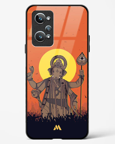 Ganesh Utsav Glass Case Phone Cover-(Realme)