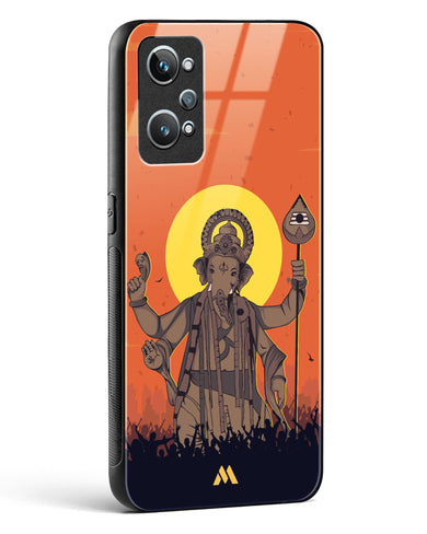 Ganesh Utsav Glass Case Phone Cover-(Realme)