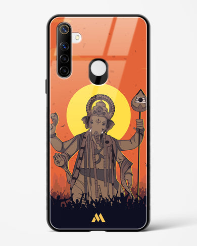 Ganesh Utsav Glass Case Phone Cover (Realme)