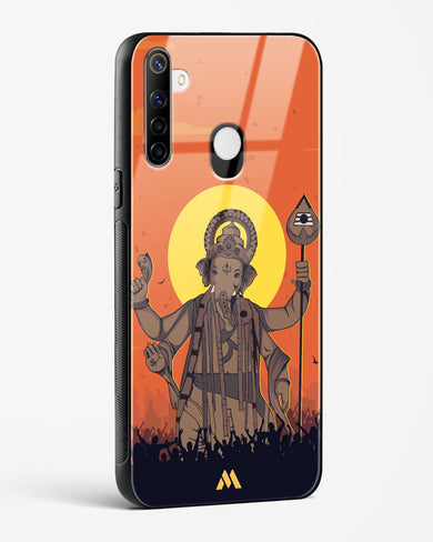 Ganesh Utsav Glass Case Phone Cover (Realme)