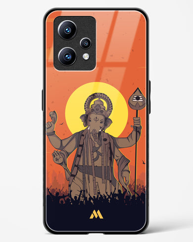 Ganesh Utsav Glass Case Phone Cover-(Realme)