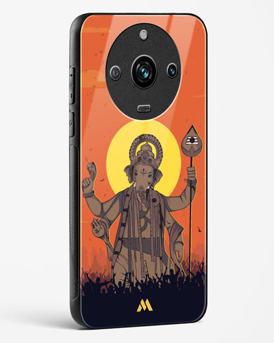 Ganesh Utsav Glass Case Phone Cover-(Realme)