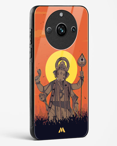 Ganesh Utsav Glass Case Phone Cover (Realme)