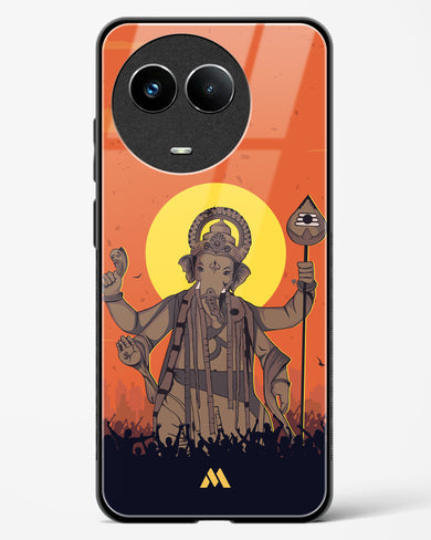 Ganesh Utsav Glass Case Phone Cover (Realme)