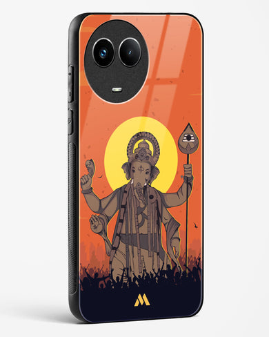 Ganesh Utsav Glass Case Phone Cover (Realme)