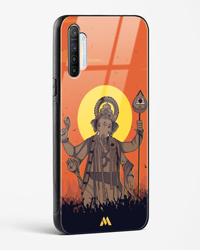 Ganesh Utsav Glass Case Phone Cover-(Realme)