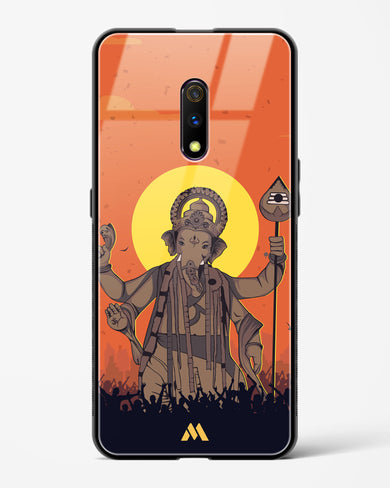 Ganesh Utsav Glass Case Phone Cover-(Realme)