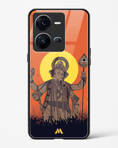 Ganesh Utsav Glass Case Phone Cover (Vivo)