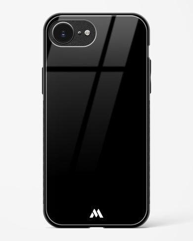 The All Black Glass Case Phone Cover (Apple)